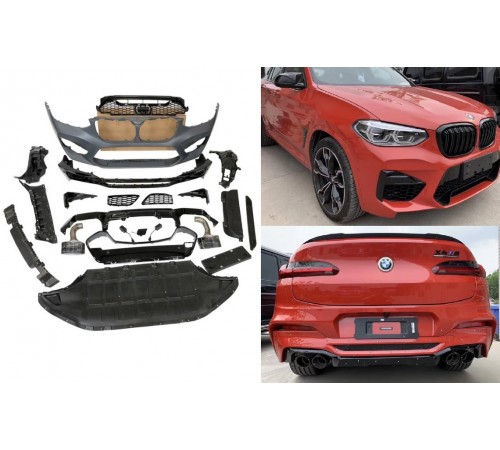 BMW X4 G02 M Performance apdailos komplektas skirtas 2018 - 2021 modeliams